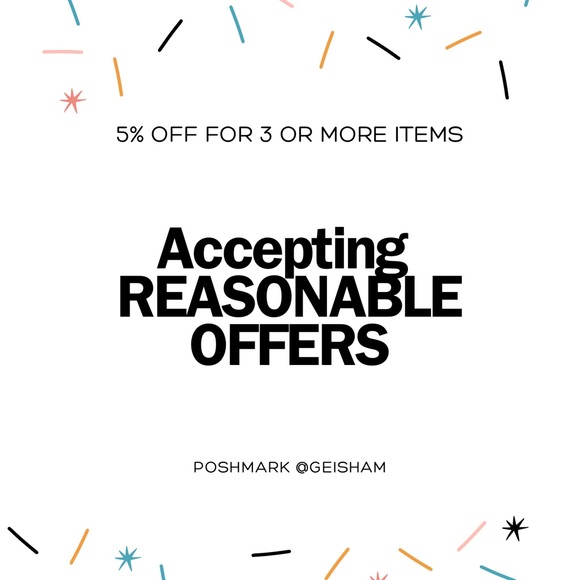 Poshmark Offer Promotion - Picture 1 of 1